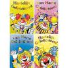 Ansichtkaarten Clowns met felicitatie HG 80 kaarten