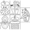 Borduurkaart Sinterklaas ass. 100 kaarten
