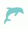 Figuurponsen dolfijn CP151