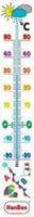 Thermometer formaat 40x7cm