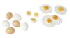 Eieren kunststof set 12-delig - in tray