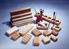 Plakselpot blokken 6 gaats 50 mm houten blok