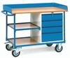 Werkplaatswagen 122x64x85cm 4 lades