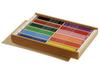 Kleurpotoden Br.houten cass. 144 stuks