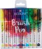Ecoline brush pennen 10 kleuren assorti
