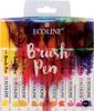 Ecoline brush pennen 20 kleuren assorti