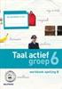 Taal Actief4 Spelling Werkboek B groep 6