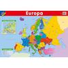 Educatieve poster Europa topografie 80 x 51cm