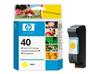 HP 40 Yellow Inkjet cartridge 42ml